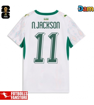 Senegal Nicolas Jackson #11 Hemmatröja Dam VM 2026 Kortärmad